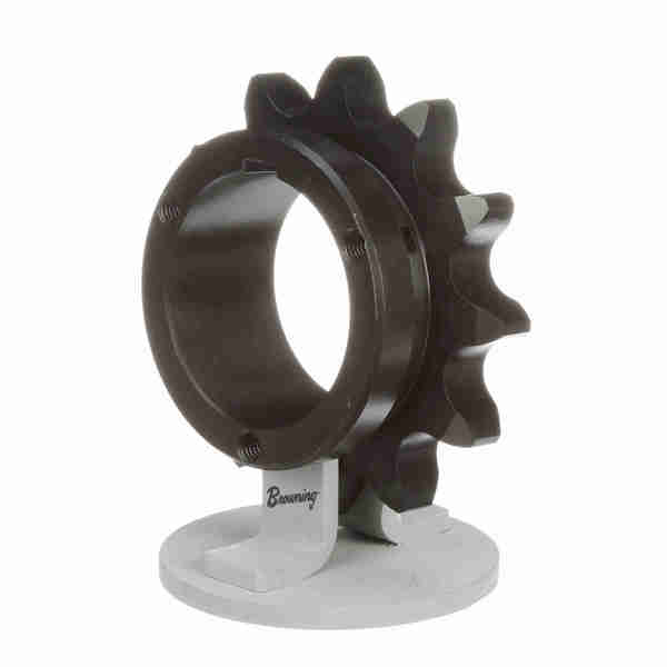 Browning Steel Bushed Bore Roller Chain Sprocket, H100Q12 H100Q12